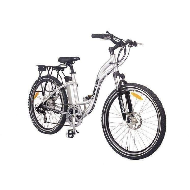 X-Treme 300W Trail Climber Mountain Baby Blue - silver bicycle front