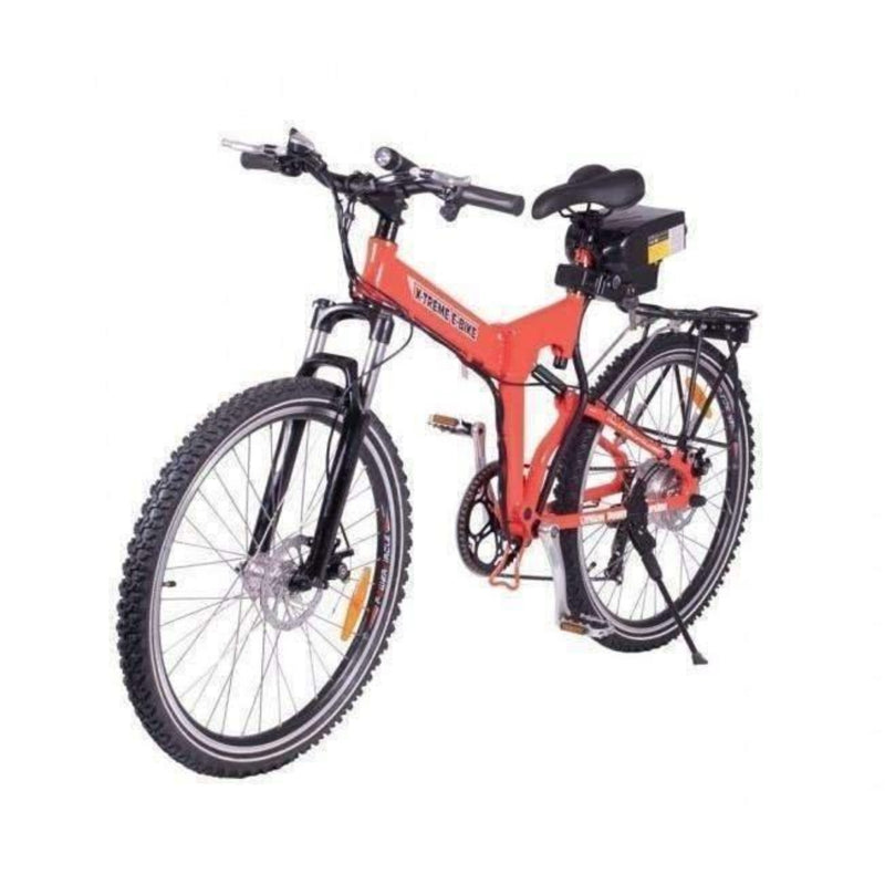 X-Treme 350W X-Cursion Max Folding red bicycle front